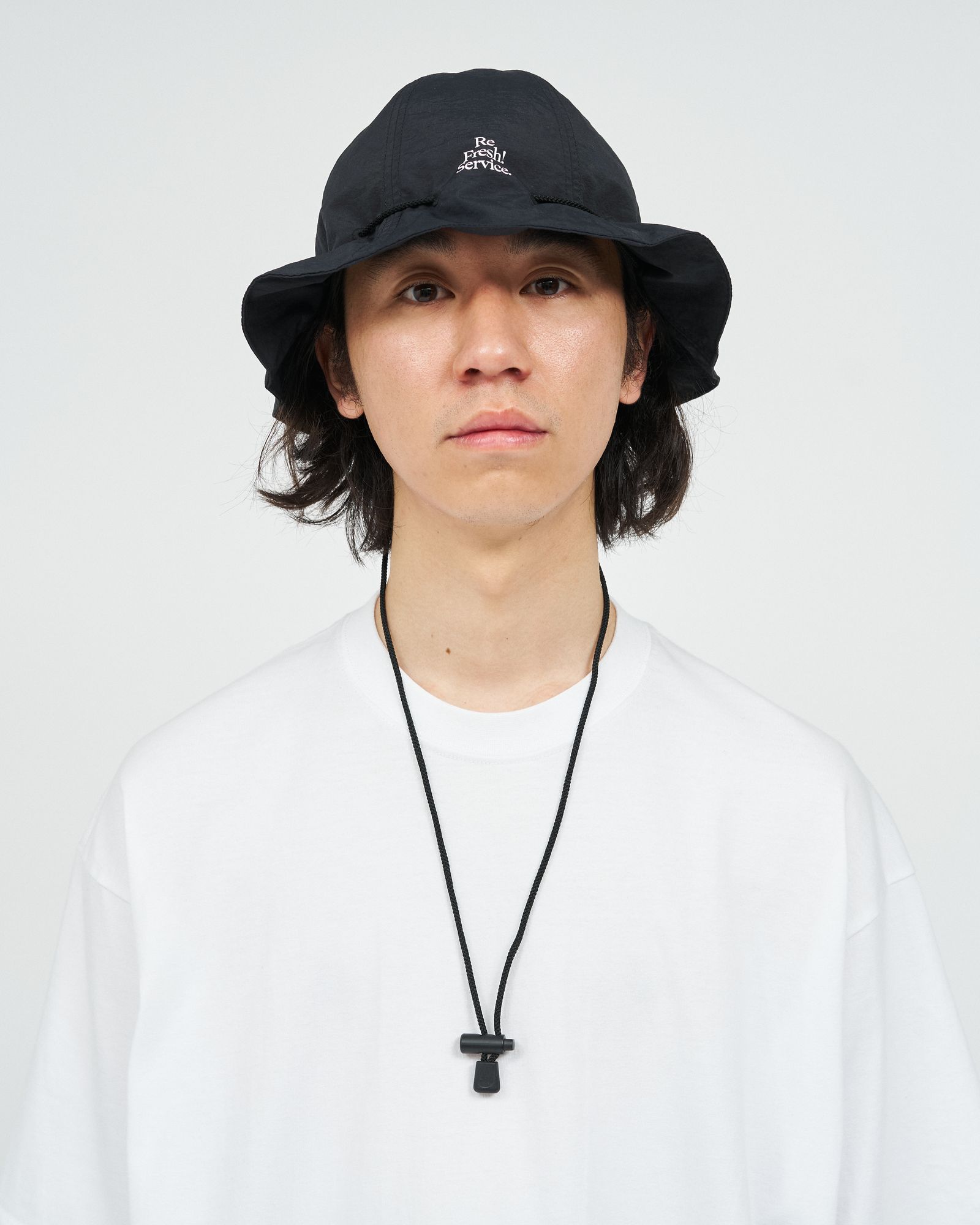 ReFresh!Service. DRAWSTRING POUCH HAT(FSR261-90274)BLACK☆3月28日(土)発売！