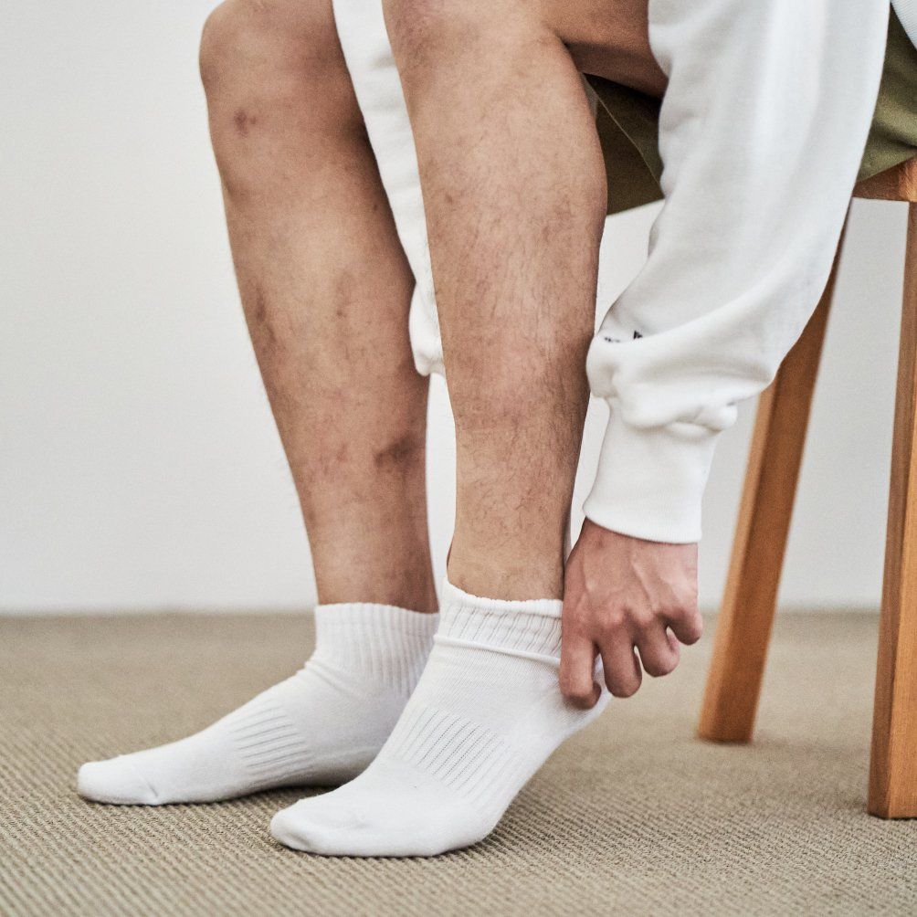 フレッシュサービスORIGINAL 3-PACK SHORT SOCKS(WHITE)☆再入荷！