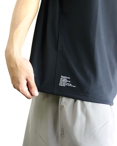 FreshService 24SS DRY JERSEY S/S CREW NECK TEE style 2024.4.20