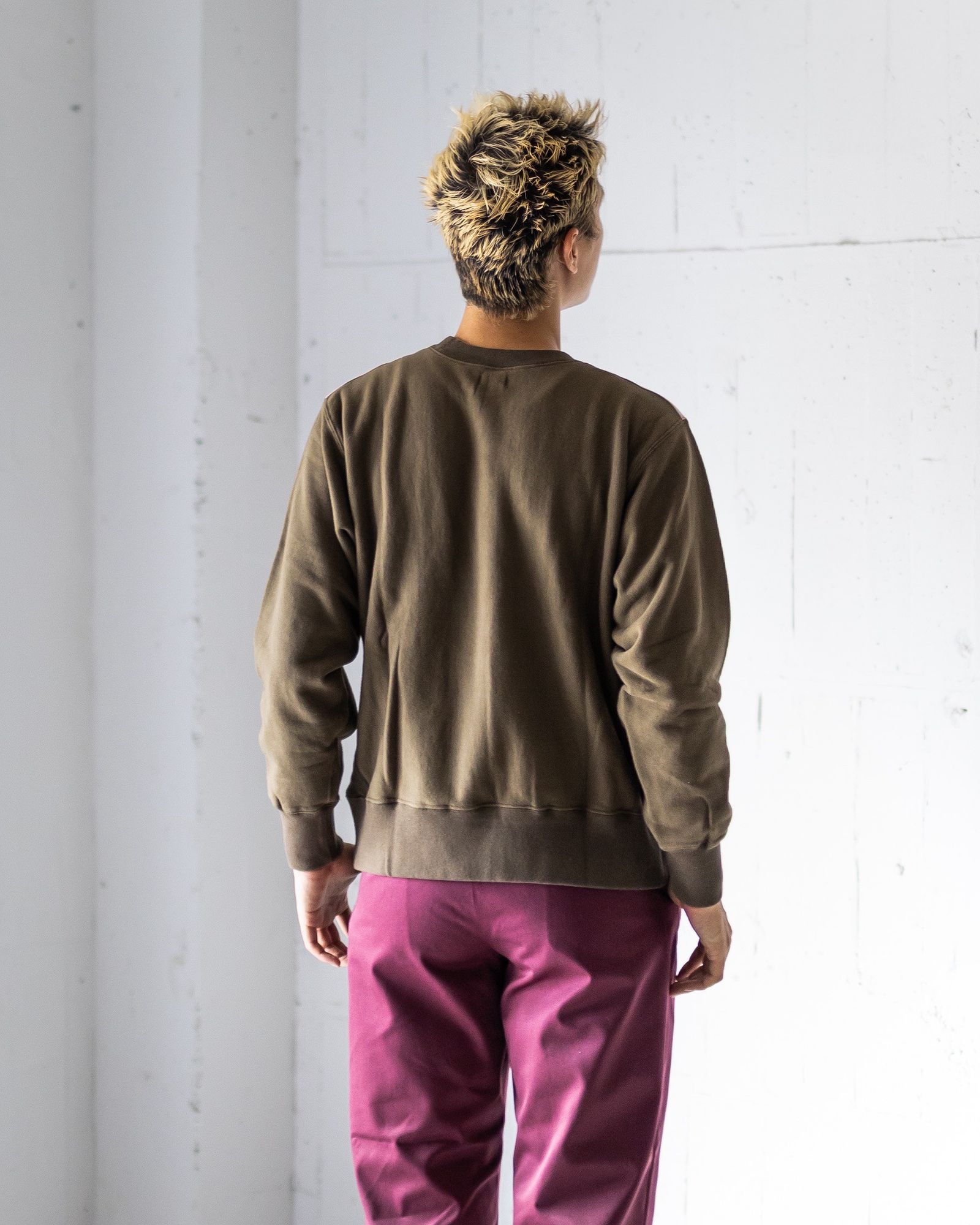 FOUNDER  SWEAT SHIRT MARKスタイル