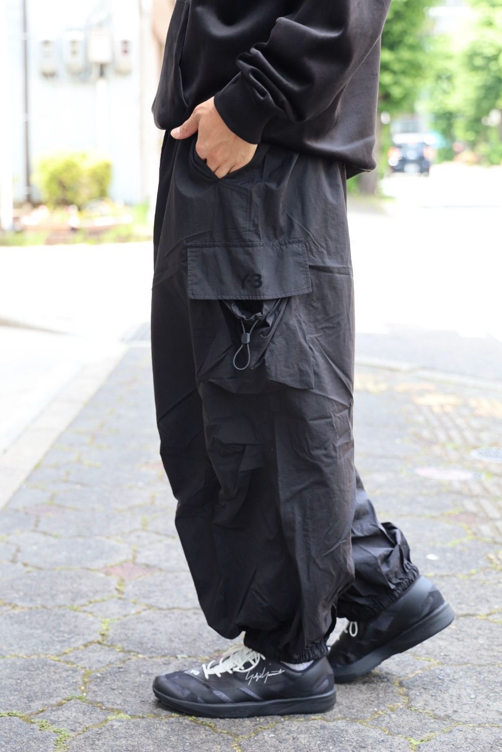 ワイスリー Y-3 パンツ GRD 3S CRGPNTS(KR1076)BLACK☆新作発売！