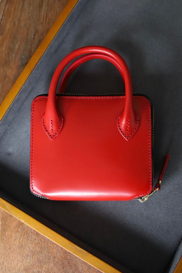 コムデギャルソン 財布 HANDELS WALLET 2つ折り財布(8Z-U210-051)RED☆9月27日発売！