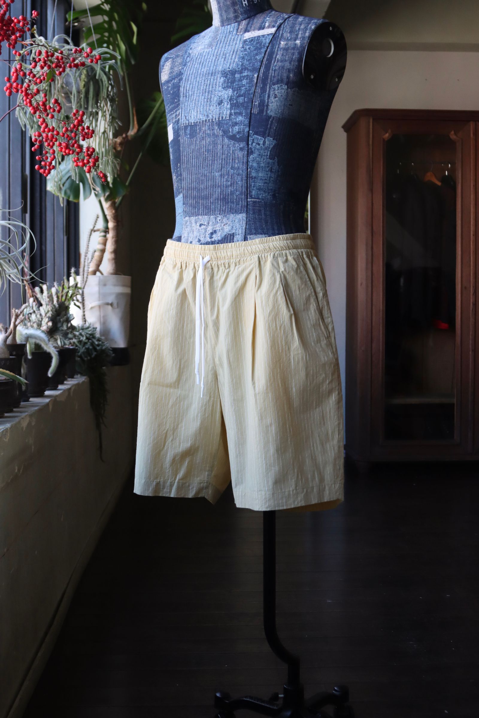 S.F.C 24SS エスエフシー SFC STRIPE SHORTS(SFCSS24P11)YELLOW☆2月24日(土)発売！