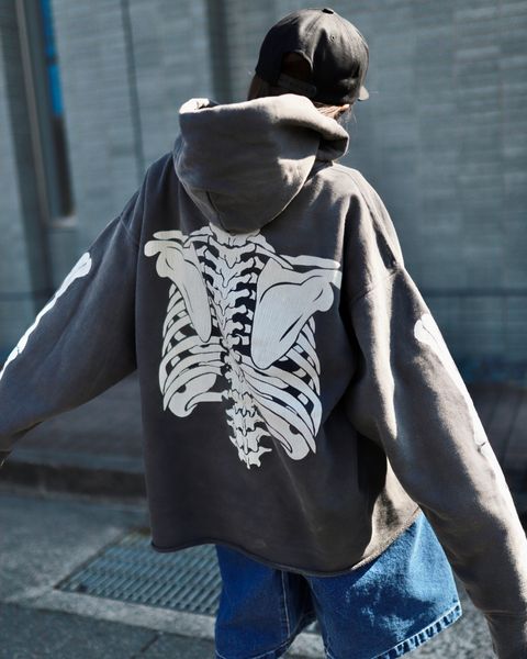 セントマイケル 新作BONE HOODIE style.2023.2.10
