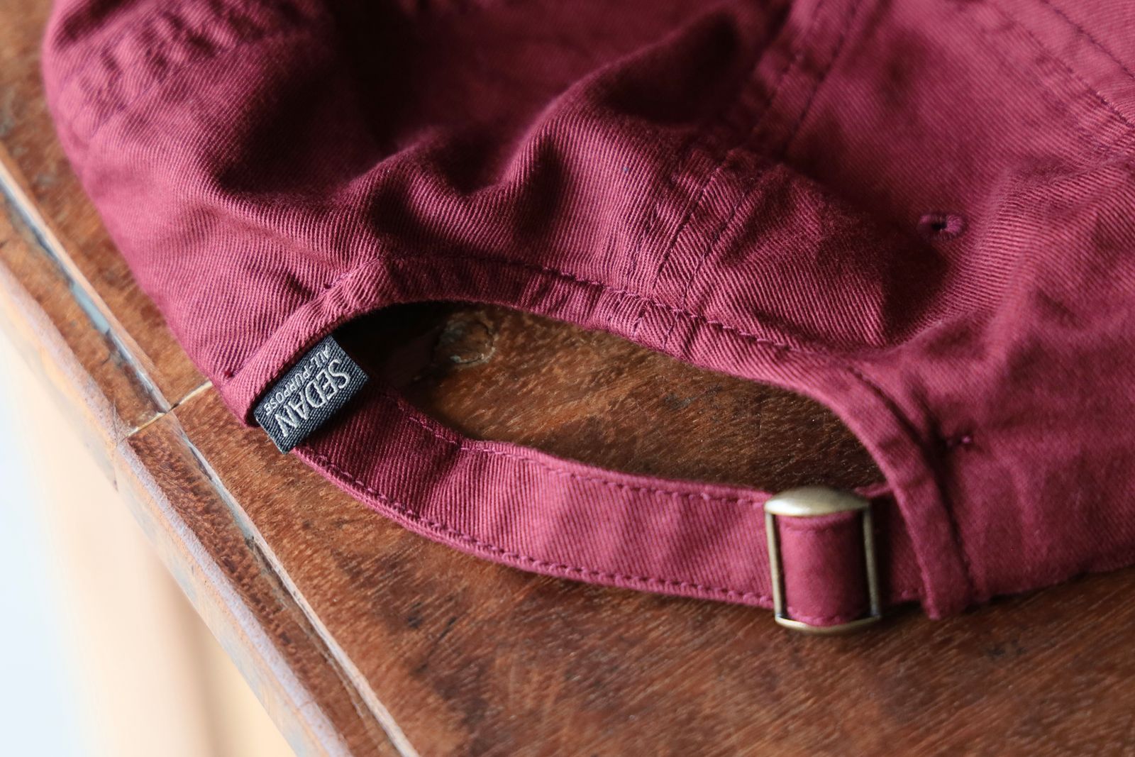 セダンオールパーパス SS25 OG Logo Cotton Twill BB Cap(SD25S-CP04)Burgundy