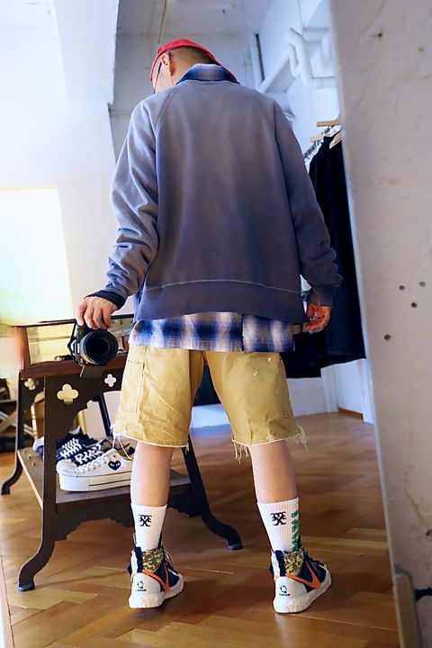 mononoke・made モノノケ・メイド CREW NECK SWEAT_虎スタイル