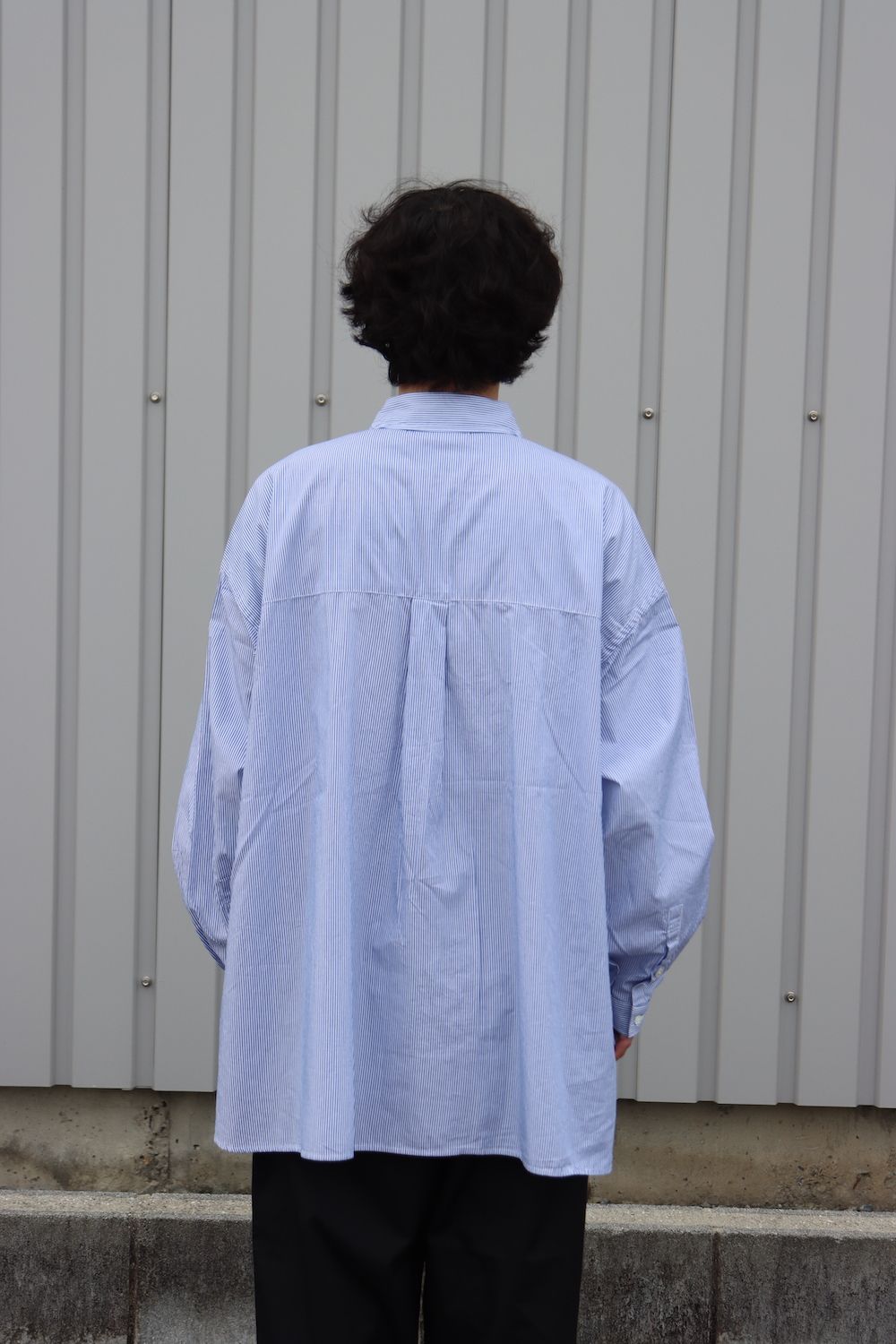 FreshService CORPORATE STRIPE REGULAR COLLAR SHIRT(FSW-22-SH_15) style. 2021.11.21.