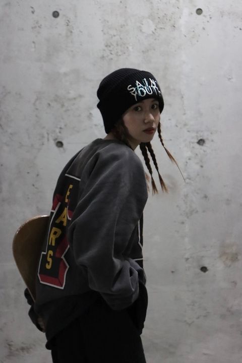 【10月22日(土)発売】©SAINT M×××××× 22AW セントマイケル×DENIM TEARS  SAINT TEARS CREW SWEAT style.2022.10.21