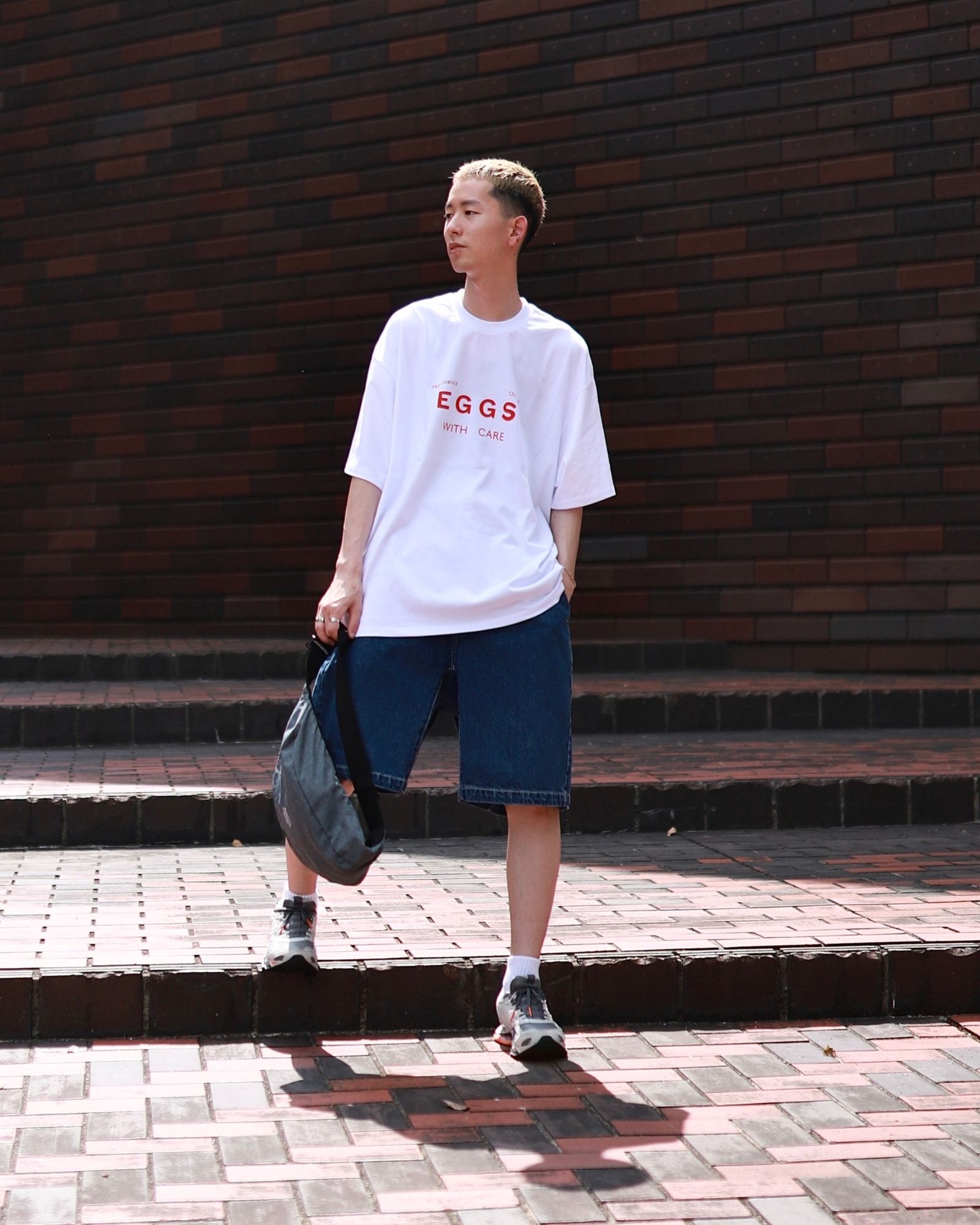 FreshService フレッシュサービス 23SS FS PRINTED TEE ”EGGS”スタイル