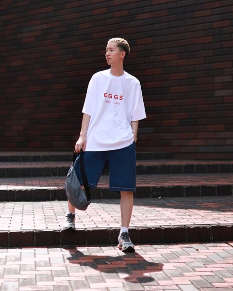 FreshService フレッシュサービス 23SS FS PRINTED TEE ”EGGS”スタイル