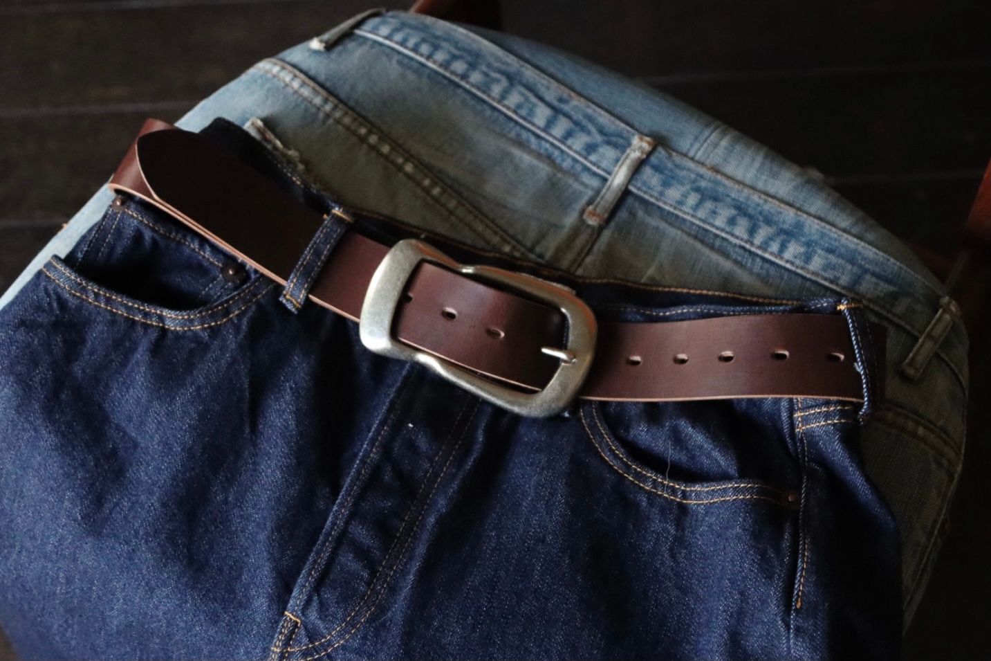 Hender Scheme - エンダースキーマ ベルト Settler's belt 40mm qn-rc