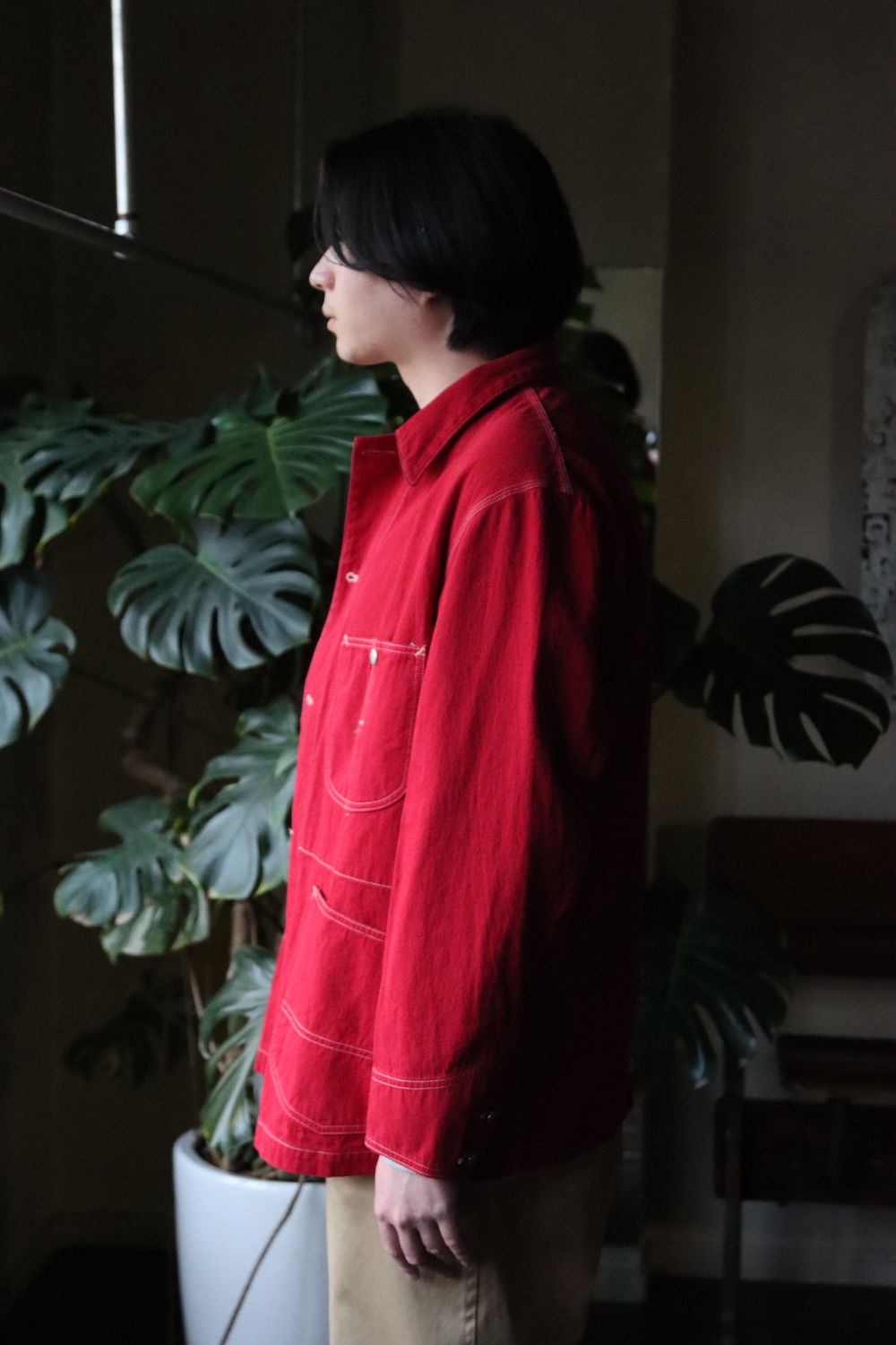 A.PRESSE Coverall Jacket(22SAP-01-05M) style.2022.2.12.