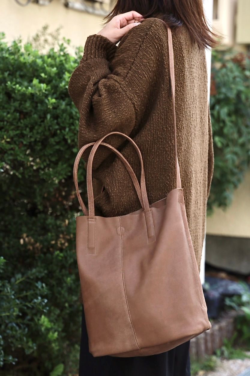 Morphee / モルフェ 【Nubuck】3WAY MEDIUM TOTE(ML-NCML)CAMEL☆新作発売！