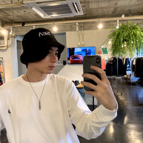 WIND AND SEA WDS(sail-boat) L/S T-SHIRT "WHITE" style.2020.10.10.