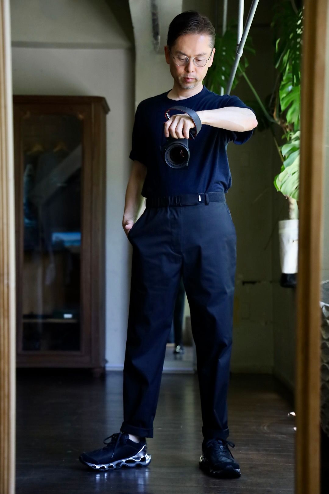 Graphpaper Solotex Twill Slim Chef Pantsスタイル.2024.5.20.