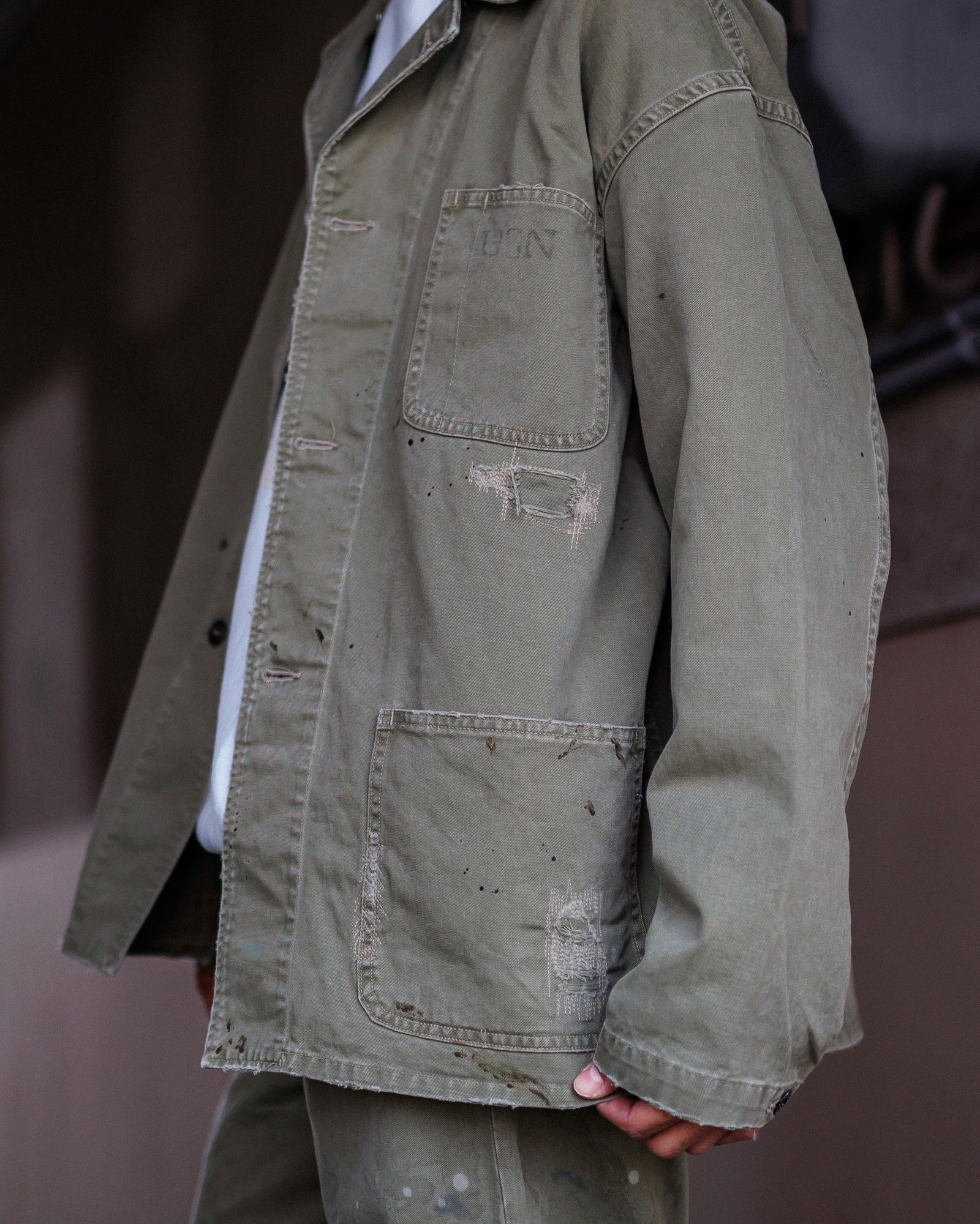 BOWWOW - BOW WOW バウワウ USN N-3 TWILL JK(W251-UN3TJ)OD BOWWOW - BOW WOW バウワウ USN N-3 TWILL JK(W251-UN3TJ)OD