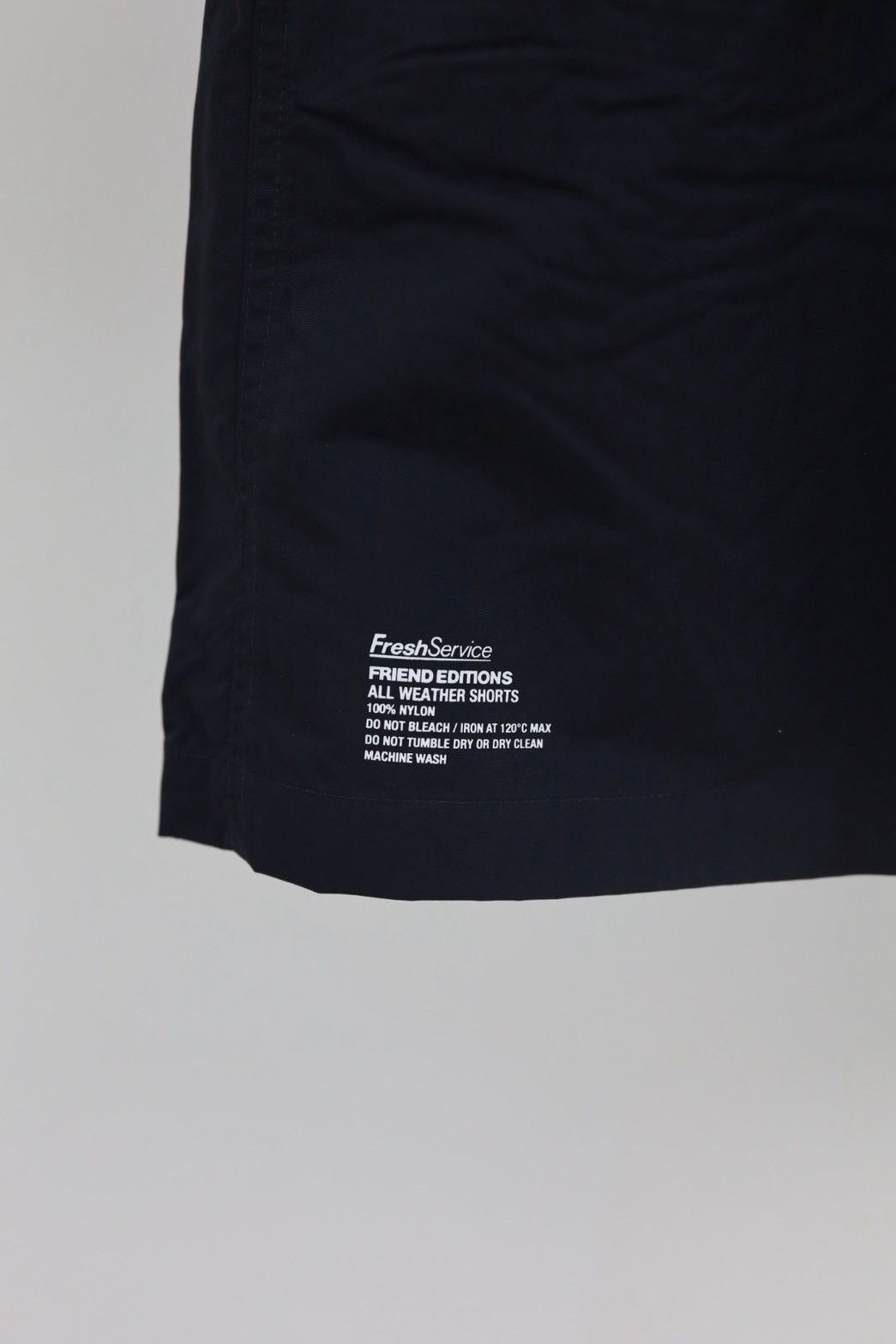 フレッシュサービス FRIEND EDITIONS ALL WEATHER SHORTS(FSP261-90092FE)BLACK☆3月14日(土)発売！