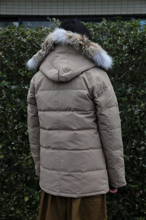 CANADA GOOSE カナダグース 新作CARSON PARKA FF(3805MA)"CAMEL" style.2020.12.20.