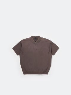 DAIWA PIER39(ダイワピア39) TECH KNIT POLO S/S(BE-43026)BROWN GRAY☆3月28日(土)新作発売！