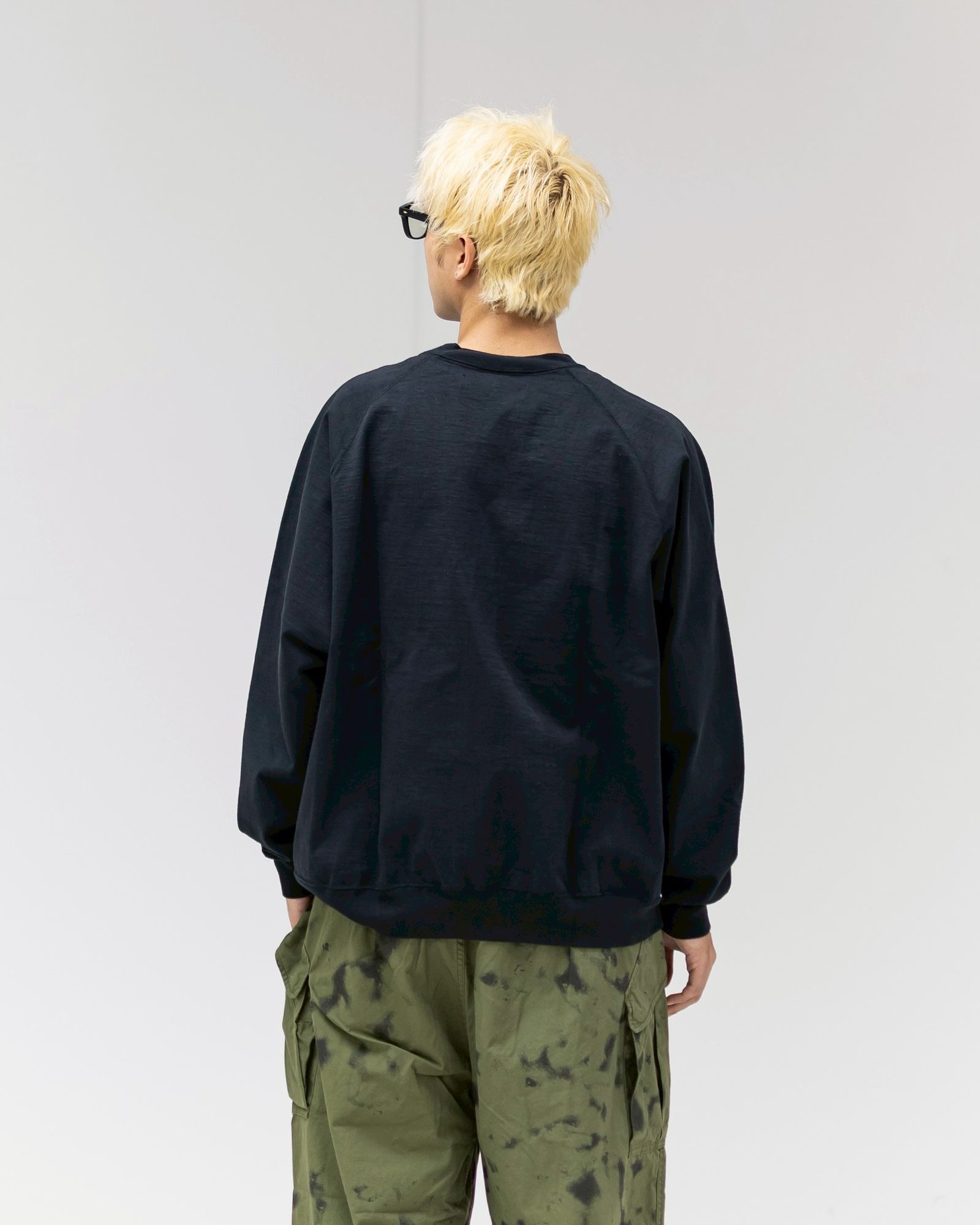 Gurank 25FW スウェット Loop wheel HT big long-t (2548B)BLACK☆新作発売！