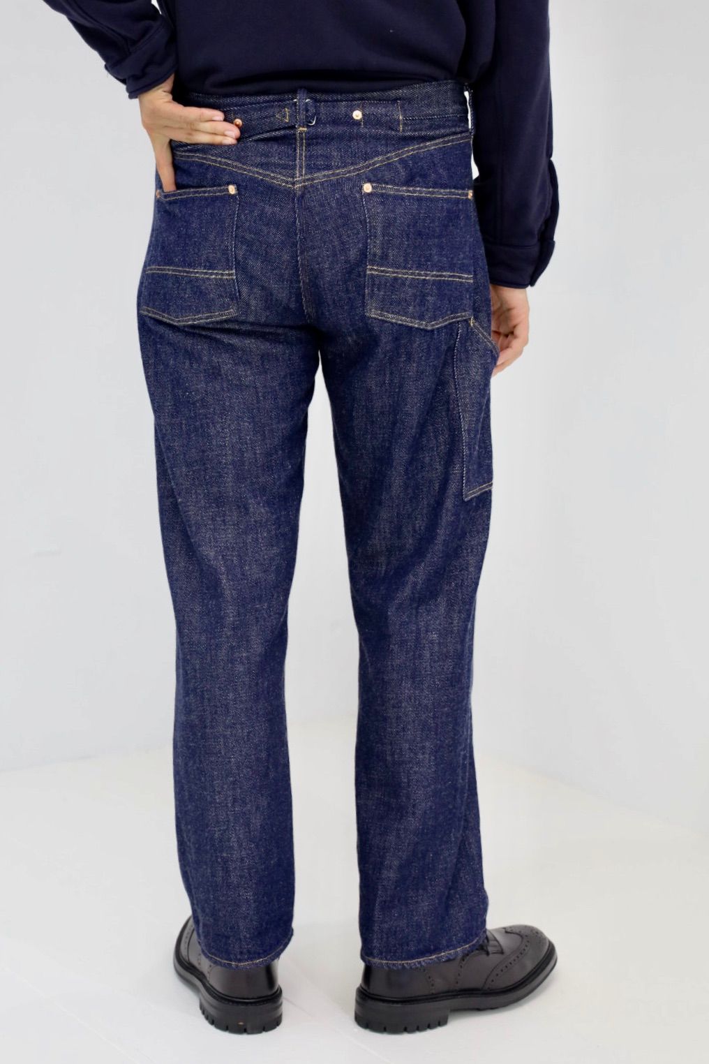 ファウンダ 25AW DENIM WORK PANTS(015FD252022)ONE WASH