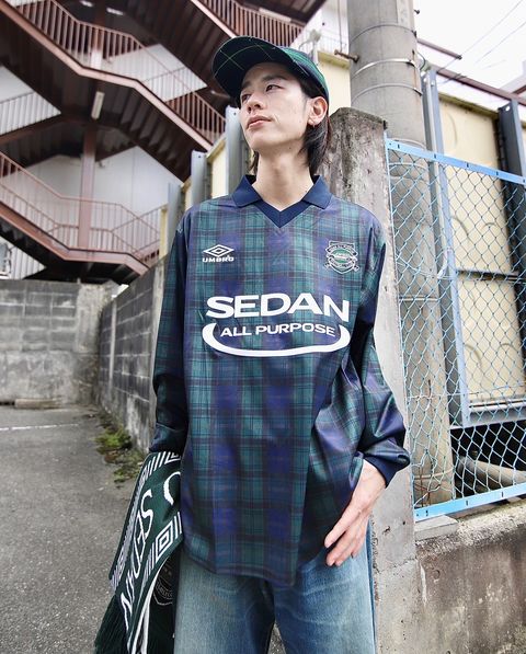 SEDAN ALL-PURPOSE セダンオールパーパス 23AW UMBRO Game Shirtスタイル