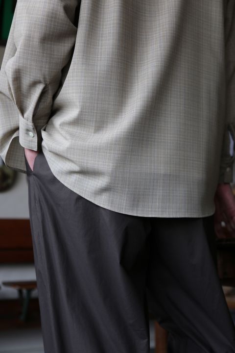 YOKE OVERSIZED BIG POCKET SHIRT(YK21SS0192SH) style.2021.2.27