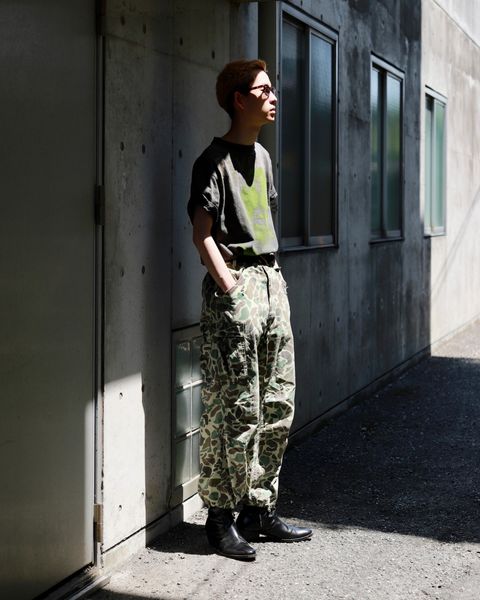 ©SAINT M×××××× セントマイケル×SHERMER ACADEMY23SS SAINT ACDMY CARGO PANTS スタイル