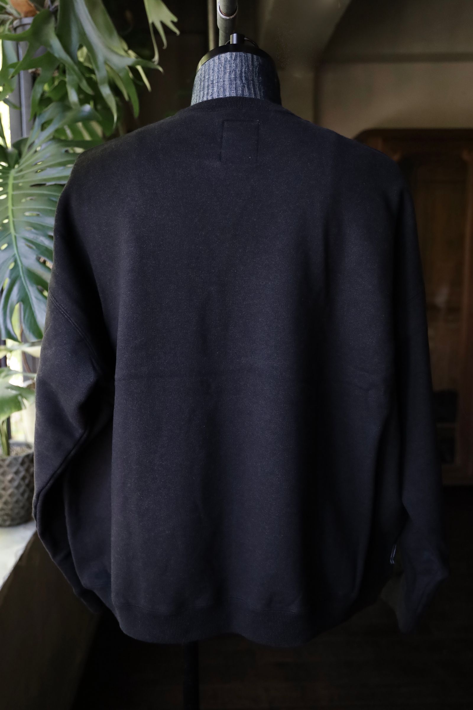S.F.C 24FW エスエフシーSFC CREW SWEAT(SFCFW24CS01)Black Melange