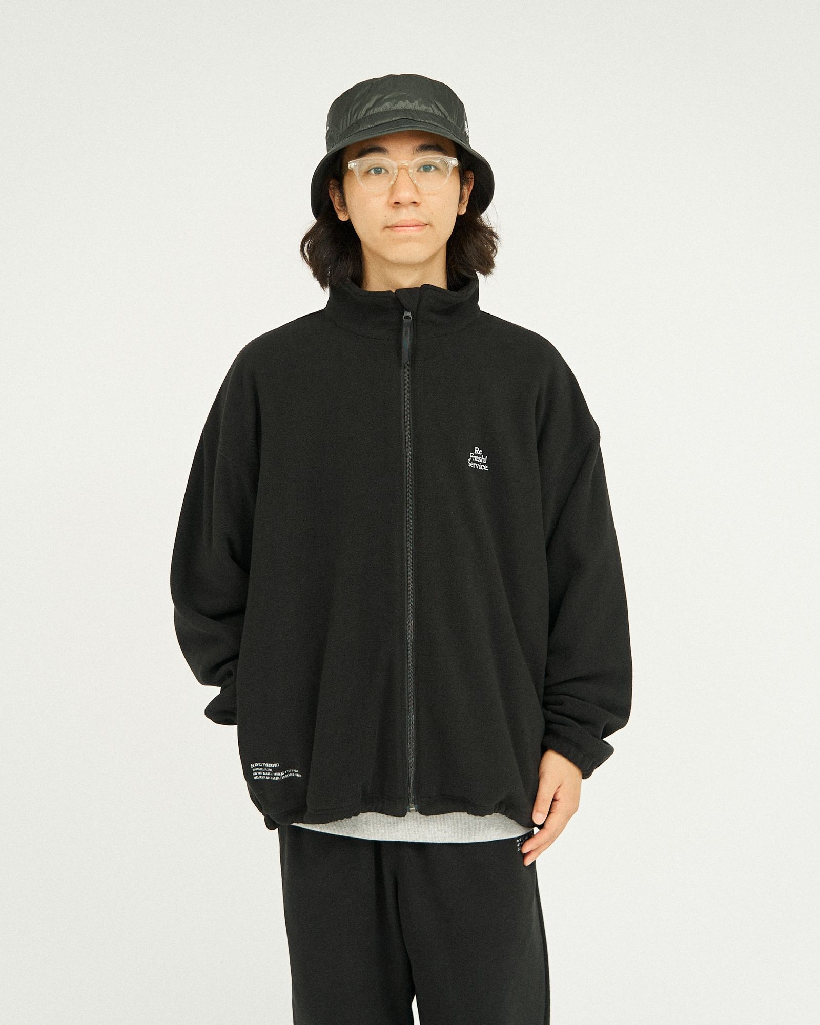 ReFresh!Service. “FLEECE TRACK SUIT”(BLACK)★再販しました！