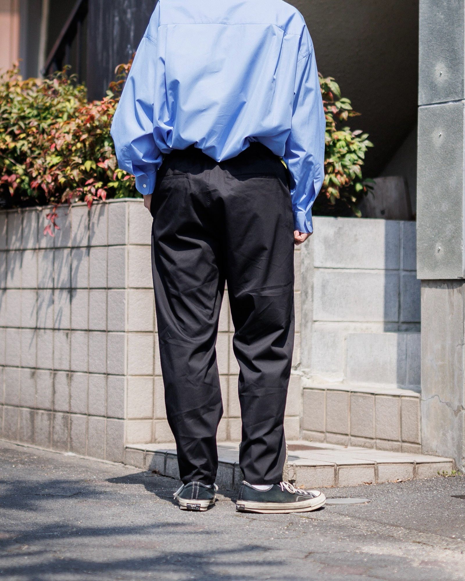 パンツ Graphpaper Wide Tapered Chef Pants Graphpaper (グラフペーパー) Solotex Twill Wide Tapered Chef