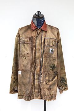 トーキングアバウト ジ アブストラクション 26SS カバーオール PRINTCOVERALL(26SS-J-001)BROWN新作発売！