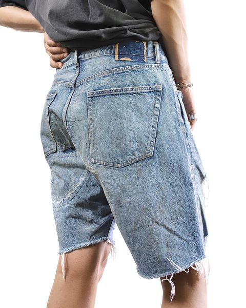 セントマイケル 24SS SAINT_DENIM SHORTS style 2024.5.17