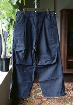 フレッシュサービス WAXED POPLIN FISHING PANTS (FSC253-40118)NAVY