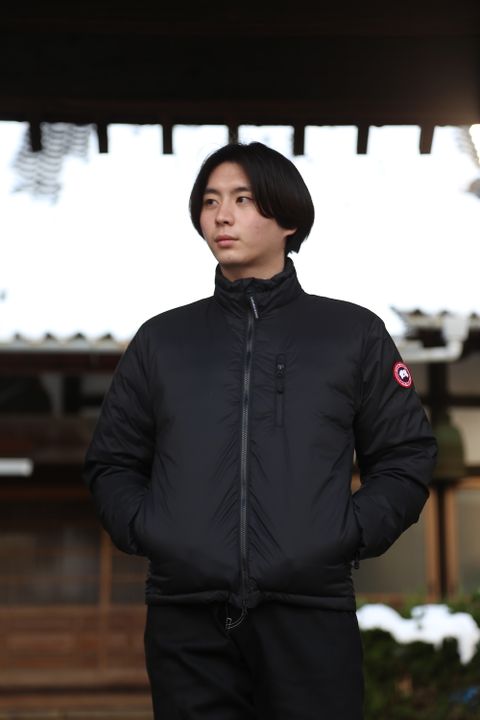 CANADA GOOSE 新作LODGE JACKET"BLACK" style.2021.1.10.