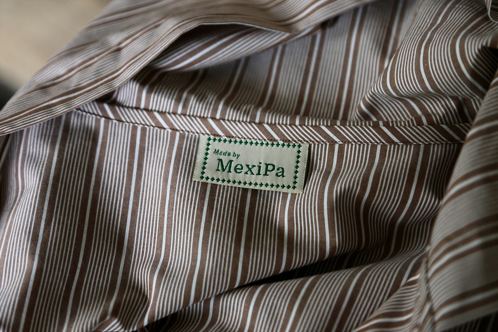 MexiPa Typewriter Stripe Mexican Parker style.2021.7.25.