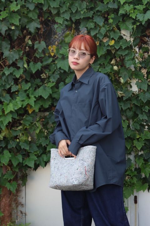 YOKE 22AW OVERSIZED BIG POCKET SHIRT style.2022.10.3