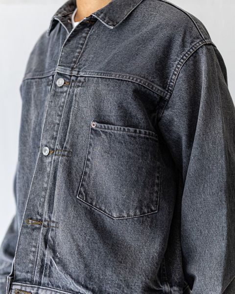 A.PRESSE Vintage Gray Denim Jacket ☆ 7月26日(土)新作発売！