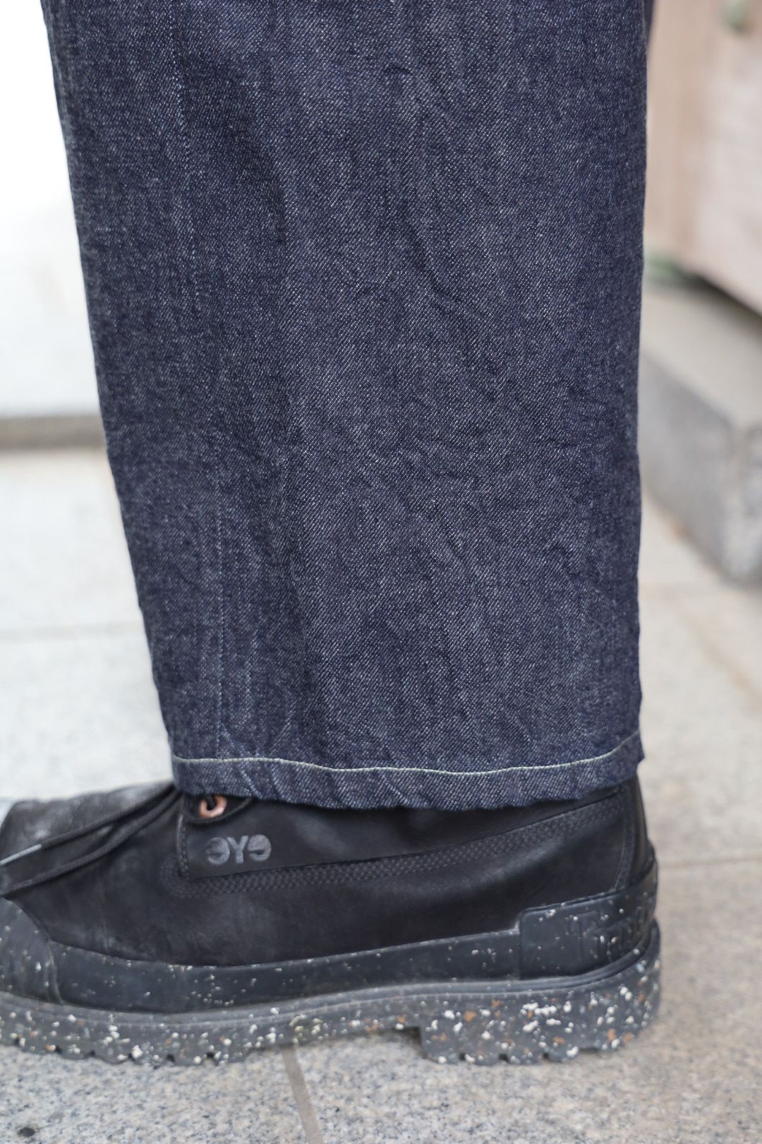 Graphpaper Coiled Wool Nylon Skipper Knit MARKスタイル