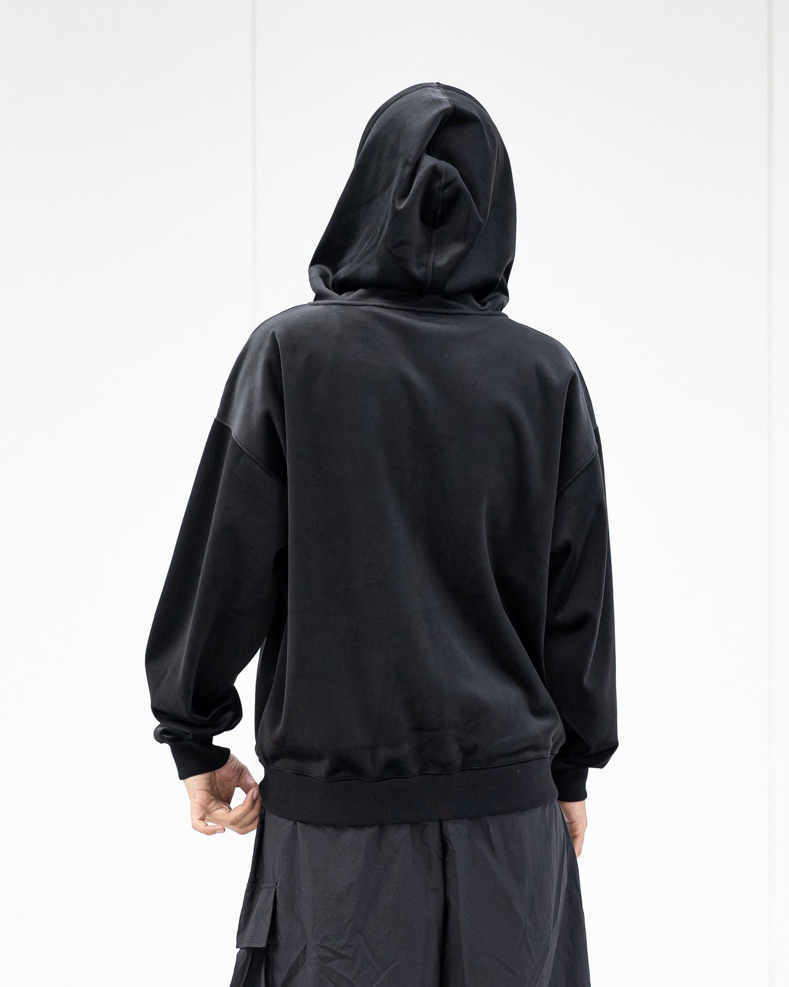 Y-3 - ワイスリー Y-3 ジップフーディ VELVET ZIP HOODIE(IA4371)BLACK