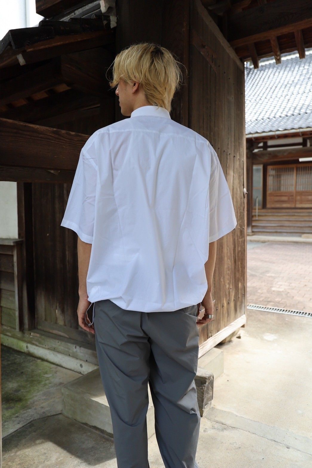 COMME des GARCONS 綿ブロードシャツStyle 2024.4.30