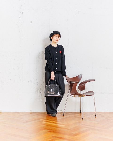 PLAY COMME des GARCONS 新作ROUND NECK CARDIGAN stlye.2025.2.12