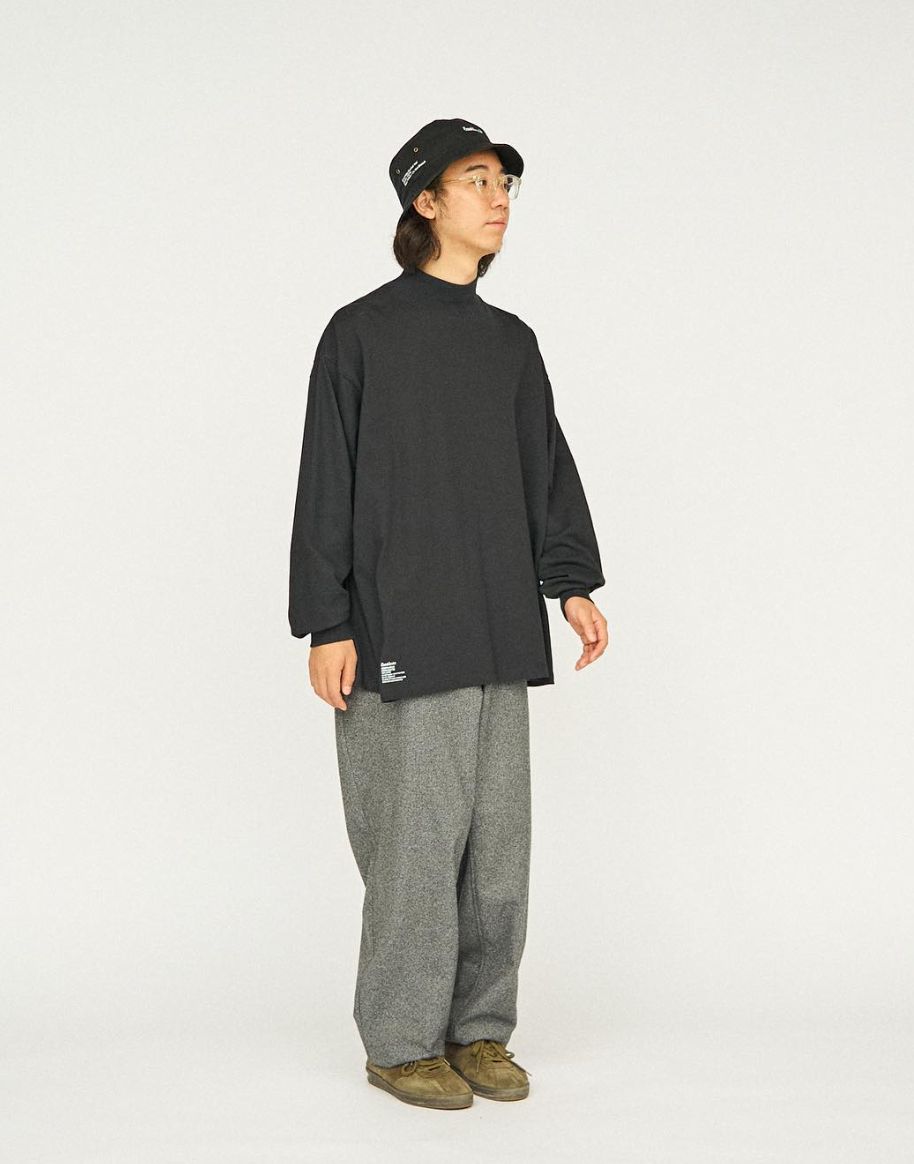 フレッシュサービス 2-PACK CORPORATE L/S MOCK NECK TEE(BLACK)☆8月23日(土)発売！