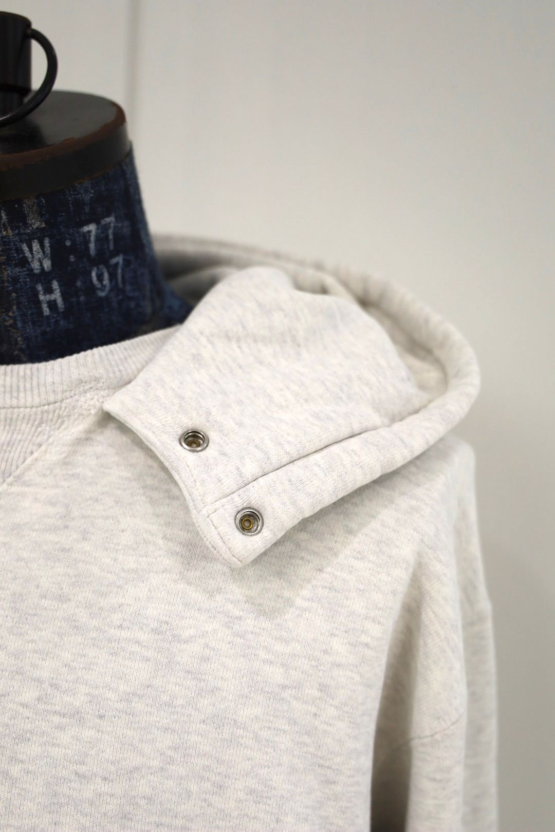 アプレッセ 2026 STYLE2 Vintage Attached Snap Hood Sweat Parka(26AAP-05-13)OATMEAL☆8月22日(土)発売！