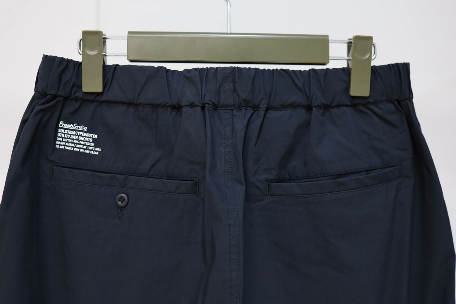 フレッシュサービス SOLOTEX® TYPEWRITER UTILITY OVER SHORTS(FSC261-40205)BLACK☆3月20日(金)発売！
