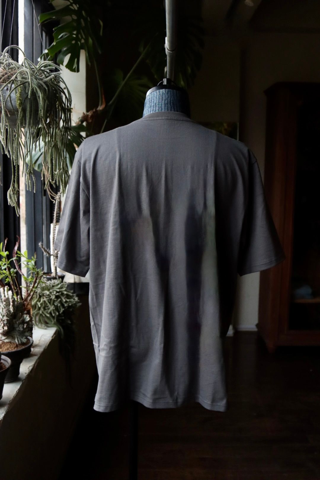 グラフペーパー パックTシャツ 2-Pack Crew Neck Tee(GRAY)