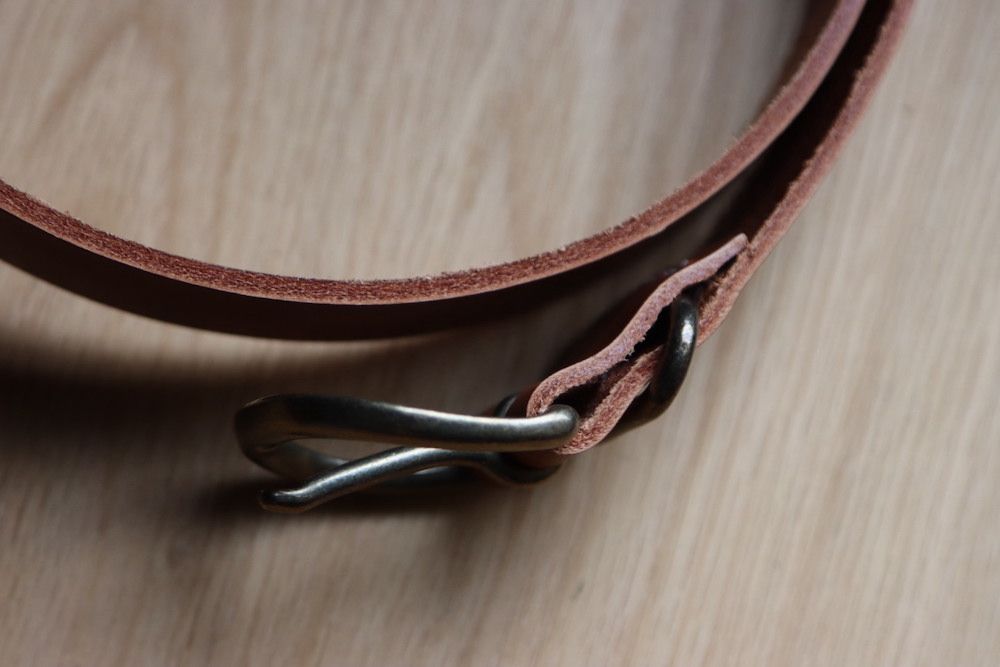 エンダースキーマ 25SA tanning belt(qn-rc-tnb)brown☆6月14日(土)発売！