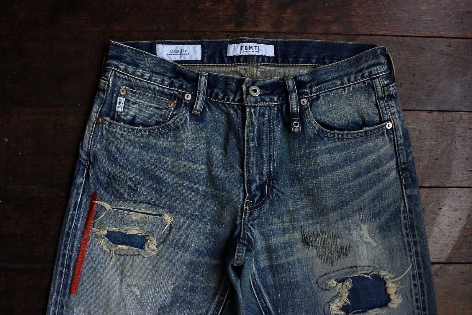 ファンダメンタルデニムSLIM FIT DENIM CS111(FA24MT111)INDIGO