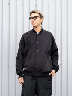 FreshService DOWN FABRIC VARSITY JACKET(BLACK)10月24日(土)新作発売！