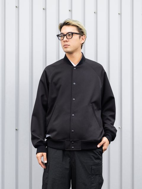 FreshService DOWN FABRIC VARSITY JACKET(BLACK)10月24日(土)新作発売！